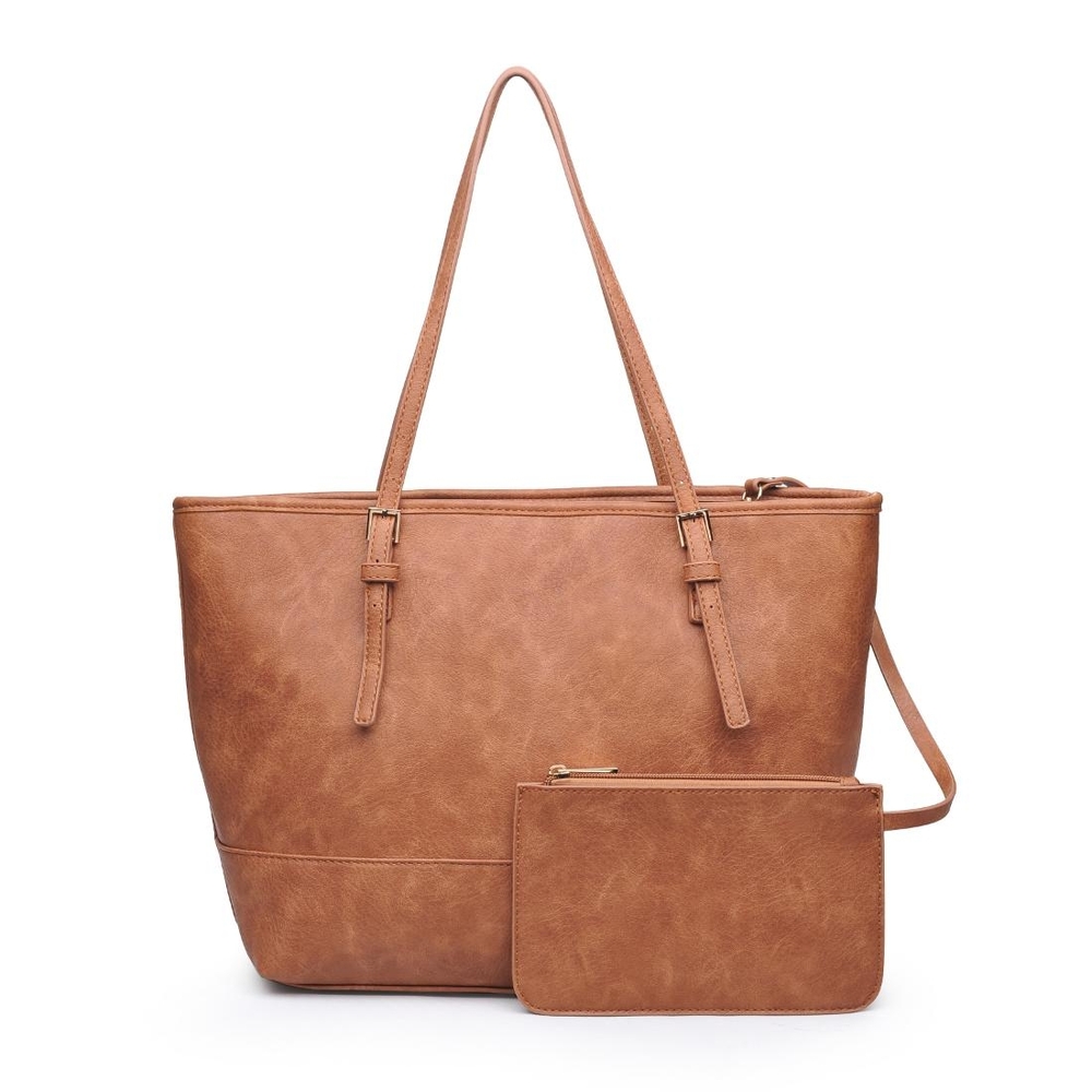 Urban Expressions Tan Tote Bag Set with Clutch
